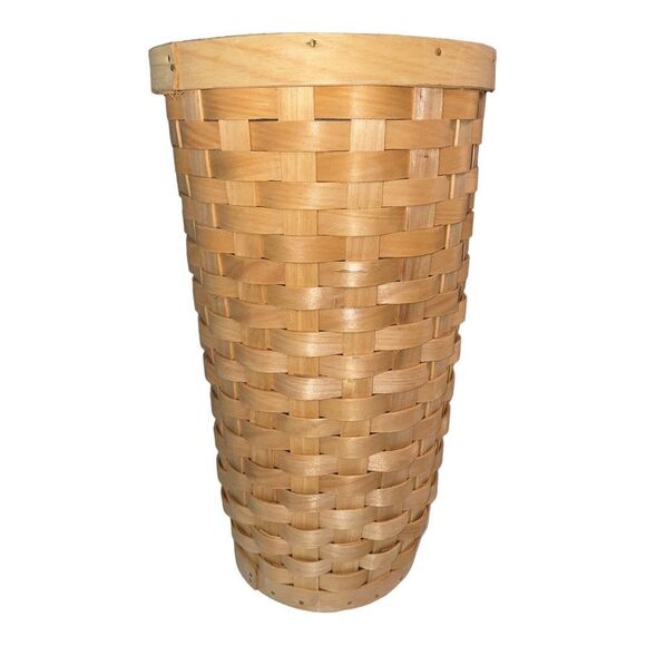 Renaissance Taskets Wooden Flower Vase With Water Proof Liner - Picture 1 of 6